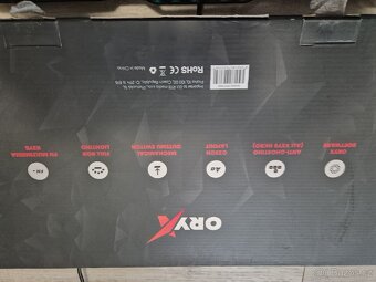 Niceboy ORYX K600 CZ/SK top stav // mechanika OUTEM Red - 5