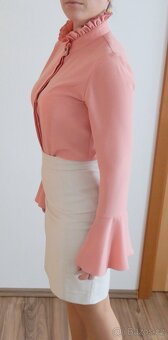 Body halenka s fiží a volány, vel. 36-38, S-M - 5