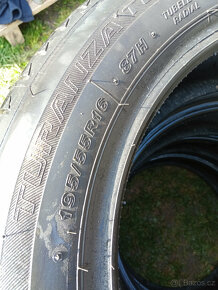Zánovní letní pneumatiky Bridgestone 195/55/16  99,99% - 5