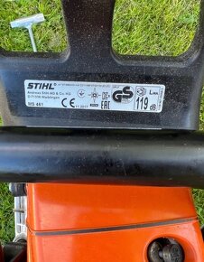 Stihl ms 461 + 1 lišta 45cm navíc zánovní stav 4.4Kw - 5