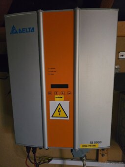 fotovoltaika FVE 30 ks panely Kyocera 175W + měnič Delta - 5