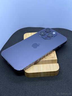 iPhone 14 Pro 256 GB Deep Purple - Baterie 100 %, záruka - 5