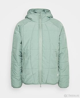 Zimní Bunda Adidas Puffer Hooded Jacket Unisex Mint XS - 5