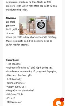 Prodám automatickou pračku - 5
