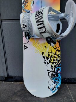 Snowboard GRAVITY, 140 cm + boty GRAVITY - 5