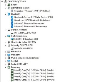 HP ProBook 6570b,i5-3230M,Win 10,SSD 240GB,RAM 8GB,15.4 palc - 5