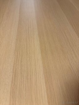 IKEA ADILS Psací stůl dub 150x75 - 5