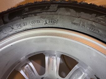 Michelin Alpin A4 zimni Nove 185/60 R15 + alu disky - 5
