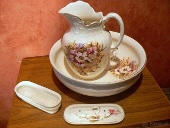 starý keramický džbán-umyvadlo - 5