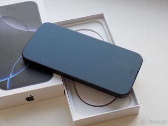 Apple iPhone 16 Pro 128GB Černý titan - ZÁRUKA - 100% BATER. - 5