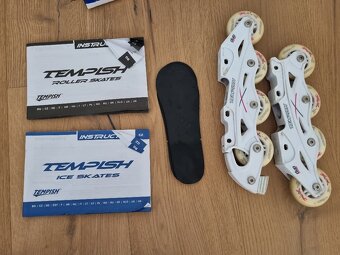 Kolečkové brusle / lední brusle – velikost 33-36 - 5