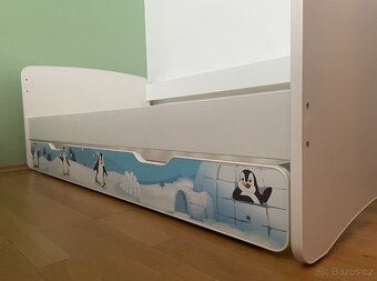 Dětská postel s úložným prostorem 160x80 cm - 5