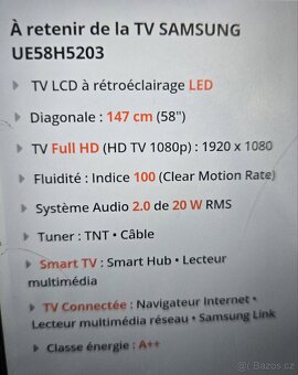 Samsung televize 147 cm - 5