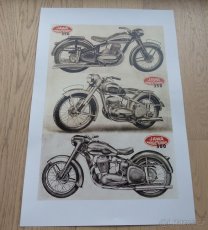 Plakaty Jawa Perak, 500 OHC, CZ 125/150 - 5