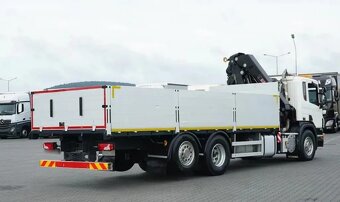 Scania, P320 6x2 valník + HR - 5