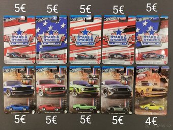 Hot Wheels kusovky zo sérií - 5