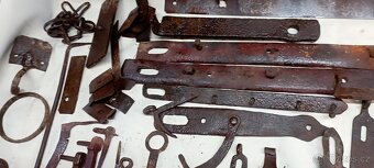 Staré kování panty.... - 5