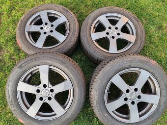 Dezent TD Graphite 5x112, 7x16, ET40, zimní 205/60/16 - 5