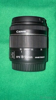 Canon EOS 250D + objektivy + popruhy a baterie nabíječka - 5