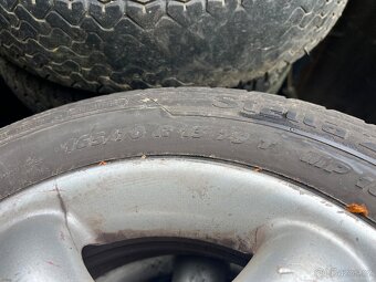 Sada litá kola 4x100 r13 s letním pneu 165/70 r13 - 5