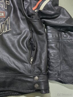 Kožená bunda Harley-Davidson XL - 5