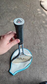 Vintage tenisova raketa Araya - frezovany hlinik - 5