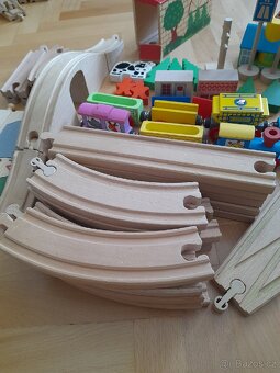 Set dřevěných vláčků Woody, Ikea... - 5
