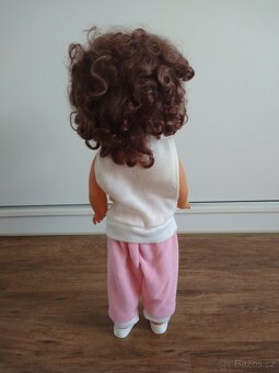Velká retro panenka mrkačka - 5