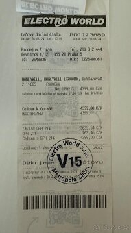 Ovhlazovač vzduchu Honeywell - 5