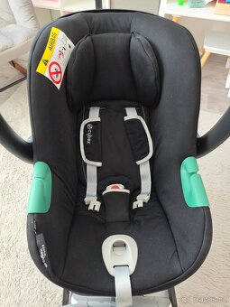 CYBEX Aton B2 i-Size + základna ISOFIX + adaptéry a houpadlo - 5