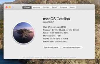 Apple iMac 21.5, Late 2013 + klávesnice + myš - 5