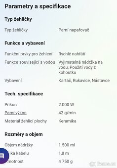 Napařovač oděvů Tefal - 5