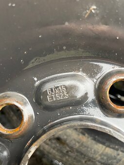 Plechove disky, ocelove disky 15” - 5