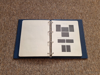 Albové desky LEUCHTTURM VARIO F + zasklené listy POFIS 76 ks - 5