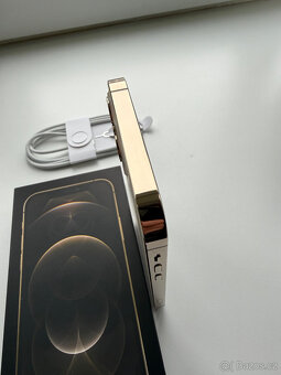 iPhone 12 PRO 128GB - GOLD 100% kondice baterie TOP stav - 5