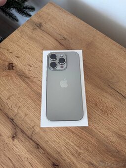 iPhone 15 Pro 256GB Natural Titanium 88% TOP stav - 5