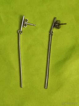 Stříbrné náušnice - 5