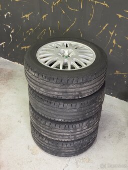 Originál alu Škoda 5x100 205/55 r16 - 5