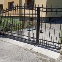 samonosná brána , křídlová brána  , branka , plotové pole - 5
