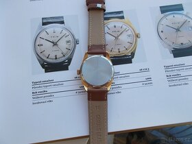zlacene rare typ hodinky prim na export rok 1970 funkcni - 5