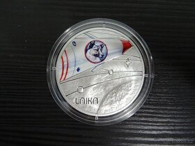 Stříbrná mince Mléčná dráha - První tvor na oběžné dráze - 5