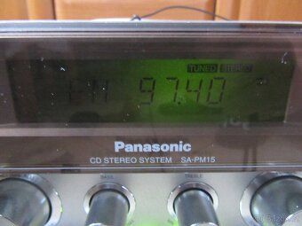 Nabízím minivěž Panasonic SA-PM15. Radio hraje pěkně a přehr - 5