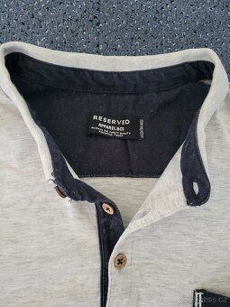RESERVED - PÁNSKÉ TRIČKO POLO XL - 5