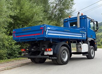 Mercedes-Benz AROCS 2136 4x4 - třístranný sklápěč + závěs - 5