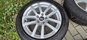 Prodám použité Alu disky MSW i s pneumatikama - 5