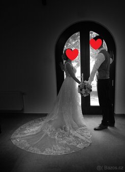 Prodám svatební šaty CHLOE - 5