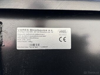 Radlice pro traktor odpružená 1,18 m VARES - 5