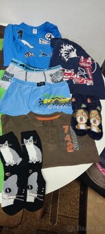 Trička, mikina.. vel. 134 - 5