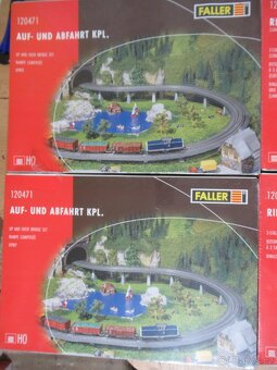 H0 - stavebnice, vyhybky -  železnice , vláčky , mašinky - 5