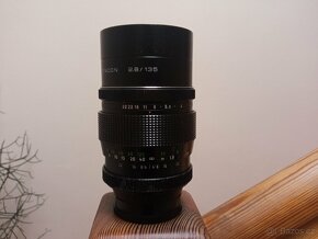 Objektiv Pentacon 2.8/135 M42 15 lamel - 5